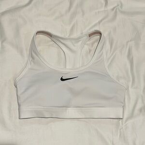 Nike padded sports bra, size XS, white